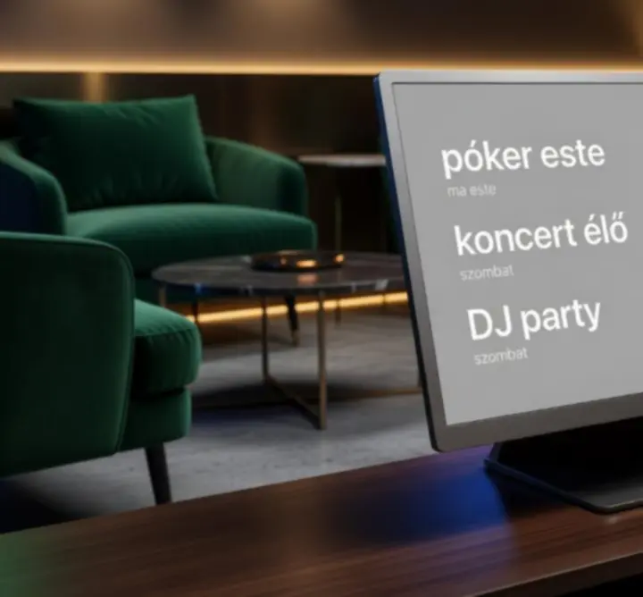 Eseménynaptár grafikus ábrázolása BIRGITTE BISCHOFF EBBESEN  programokkal